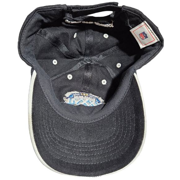 Vtg Super Bowl XXXVII Coors Light Hat Adjustable Cap Black NFL Embroidered Logo - Picture 7 of 10